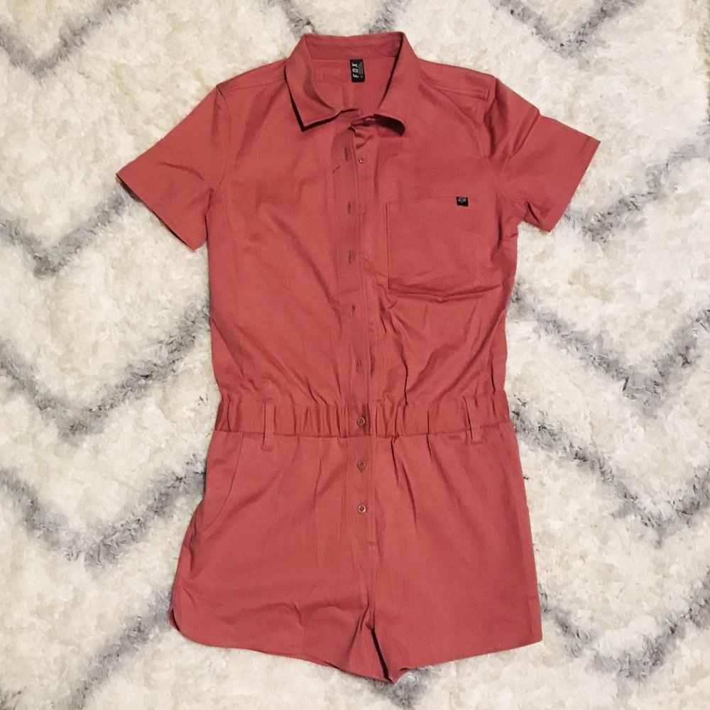 ADORABLE NEW FOX RACING WOMENS ROMPER SZ S